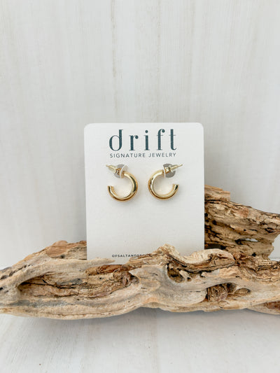 DRIFT Chunky Gold Hoops