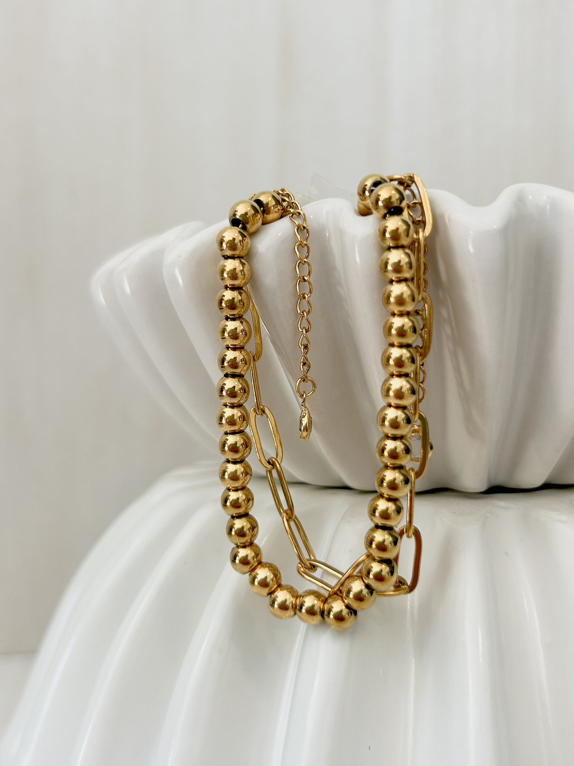 DRIFT Double Gold Bracelets