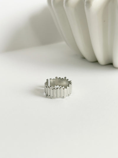 DRIFT Silver Bar Ring