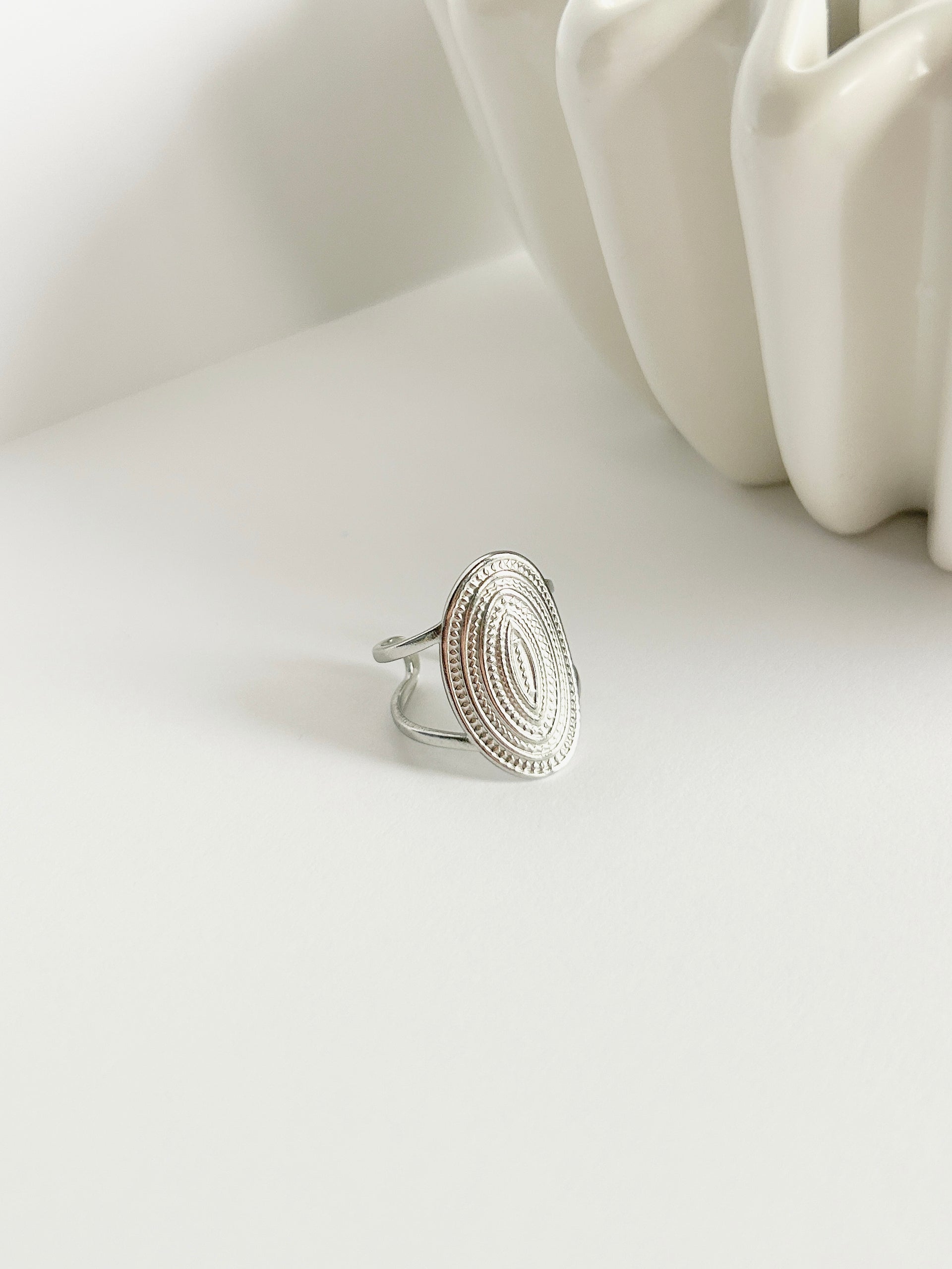 DRIFT Silver Pendant Ring