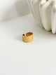 DRIFT Gold Textured Open Ring