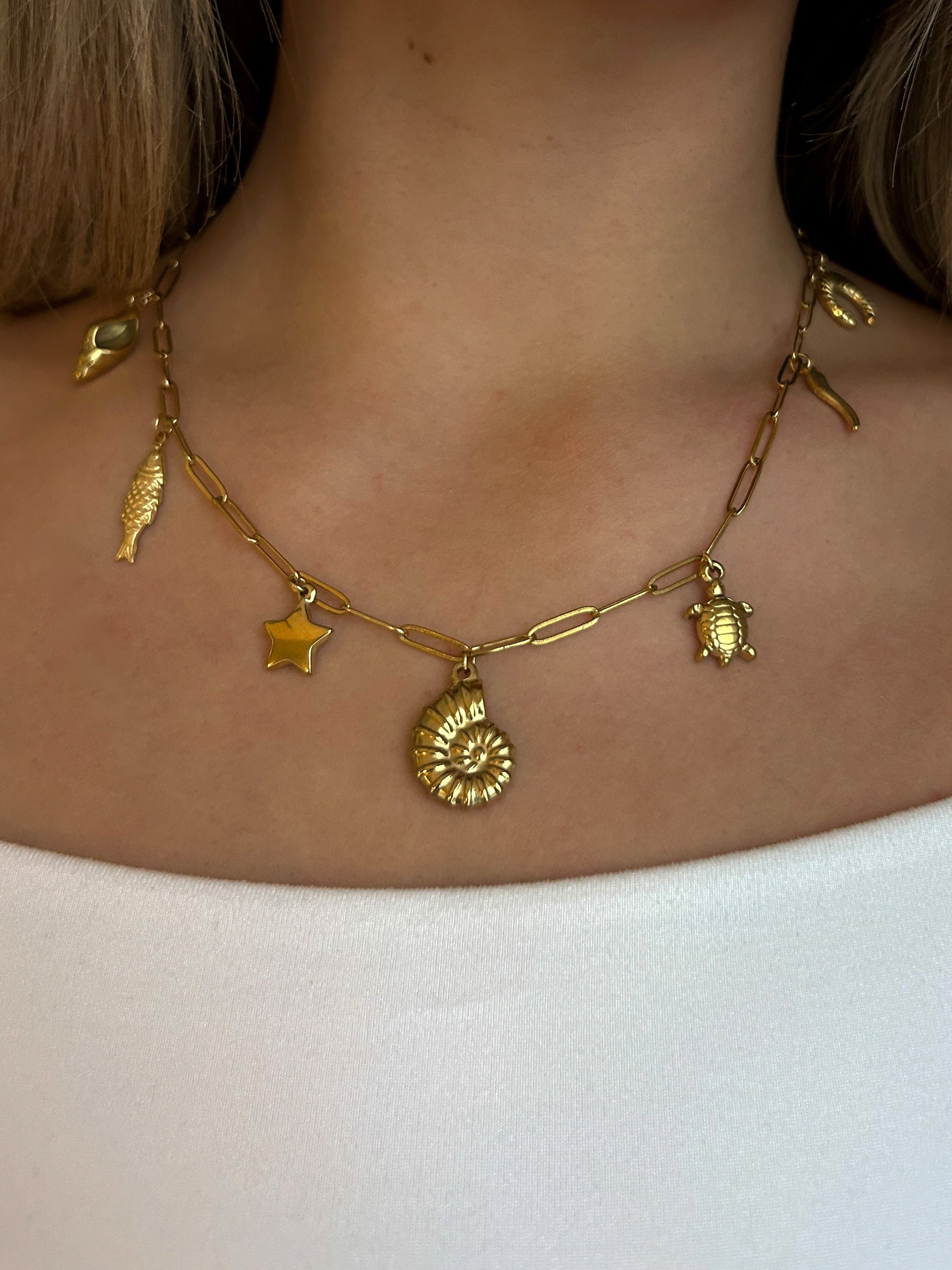 DRIFT Ocean Charm Necklace