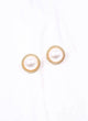Gosling Pearl Stud Earring Gold
