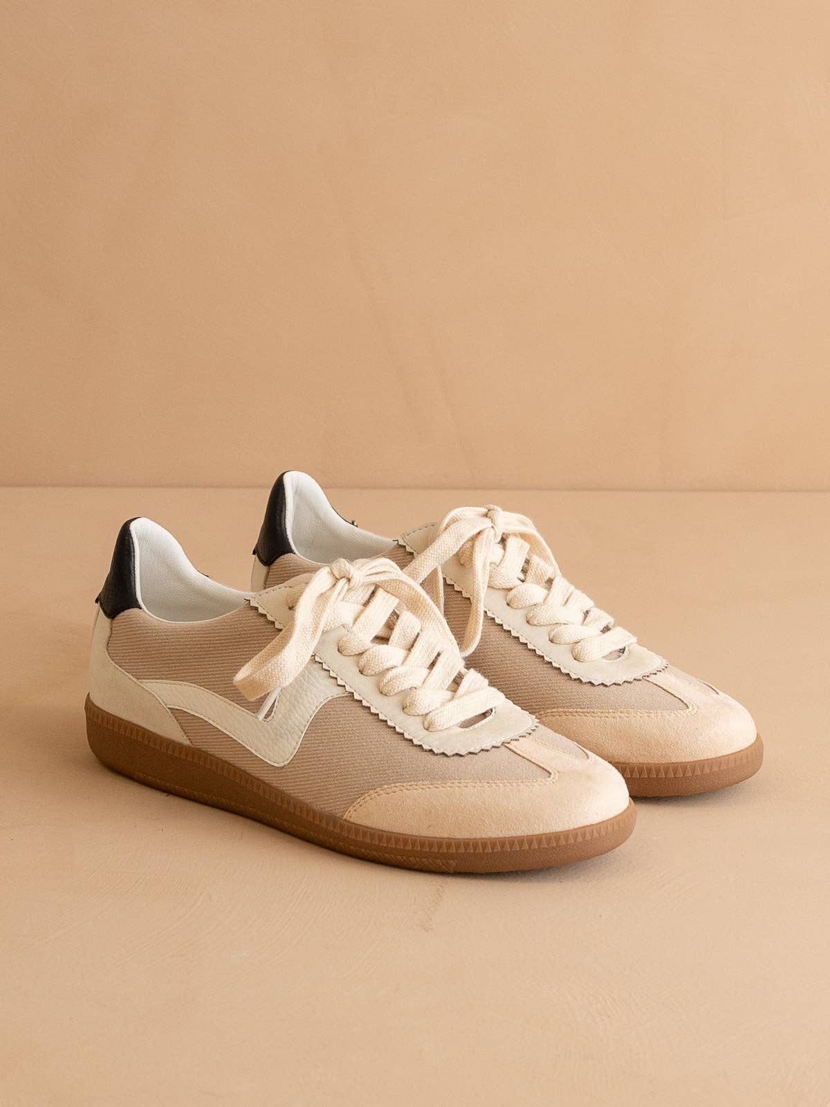 Kyla Almond Classic Low Top Sneakers