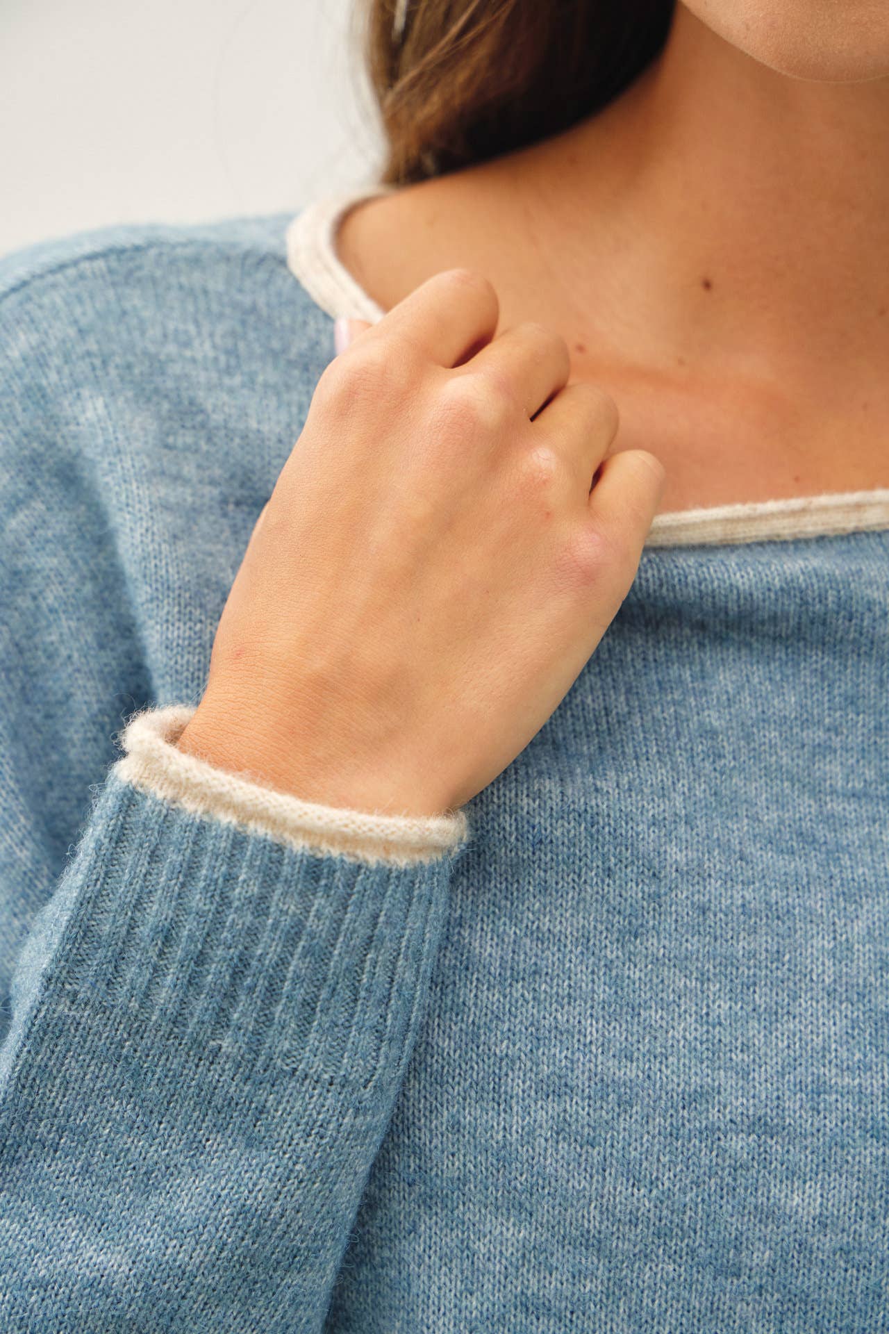 Delaney Boat Neck Sweater
