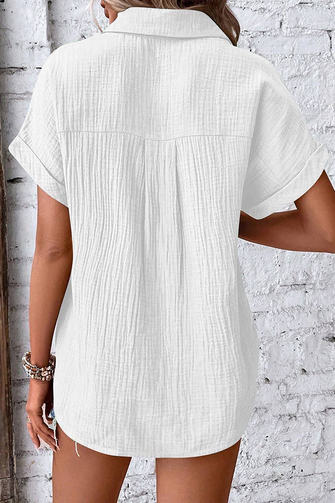 Freda Button Up Blouse