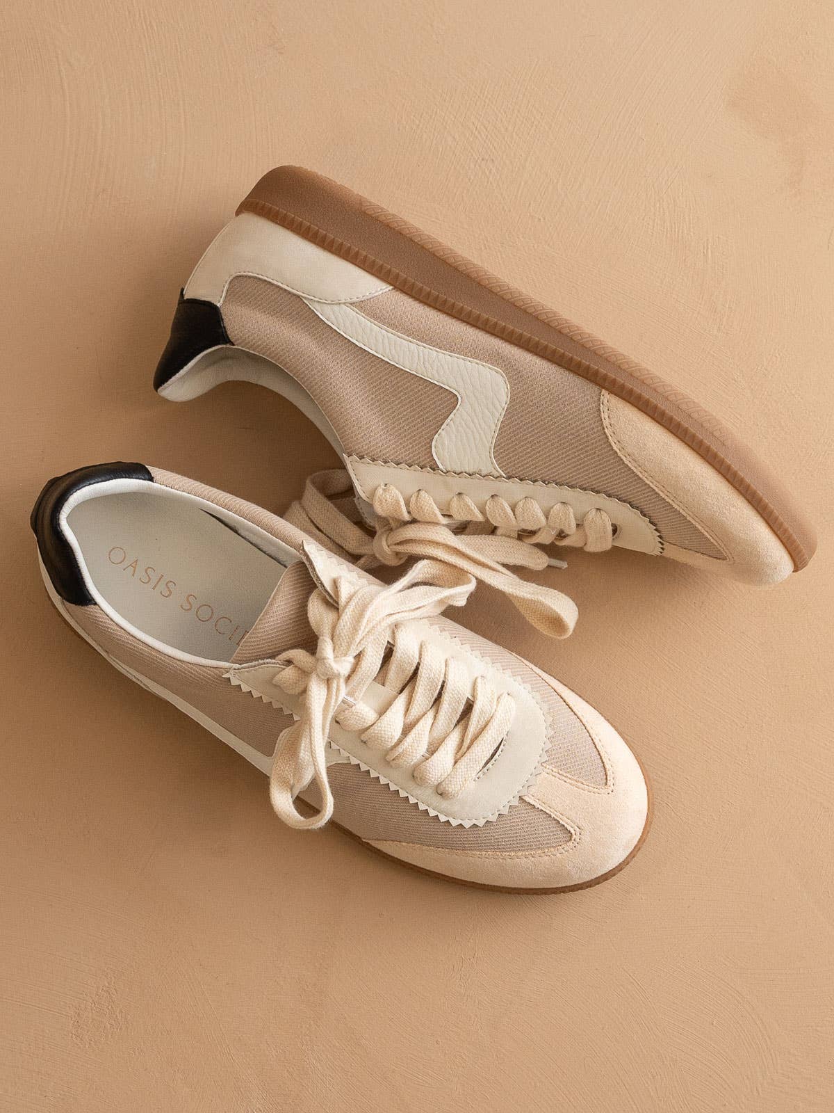Kyla Almond Classic Low Top Sneakers