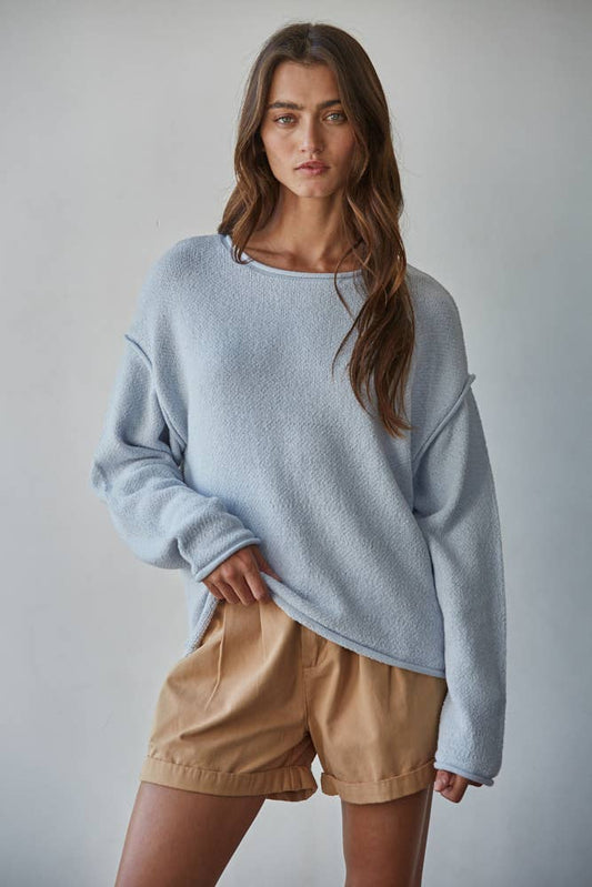 Baby Blue Sweater