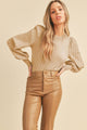 Textured Oat Sweater