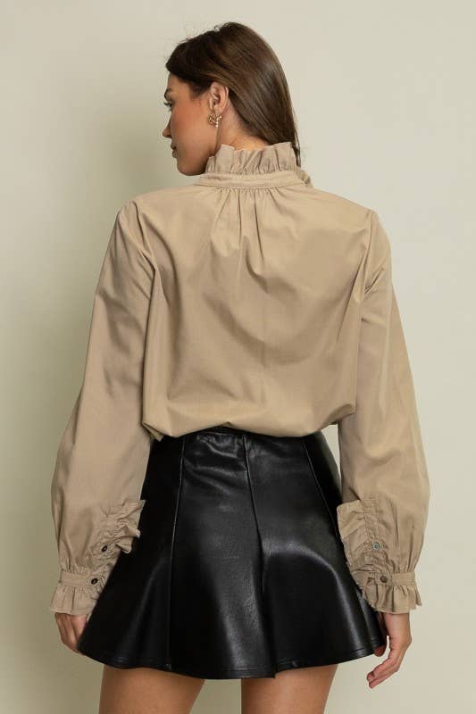 Autumn Ruffled Blouse