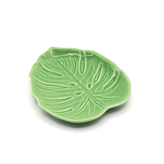 Palm Ceramic Decorative Dish