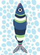 FishTowels Mr. Blue
