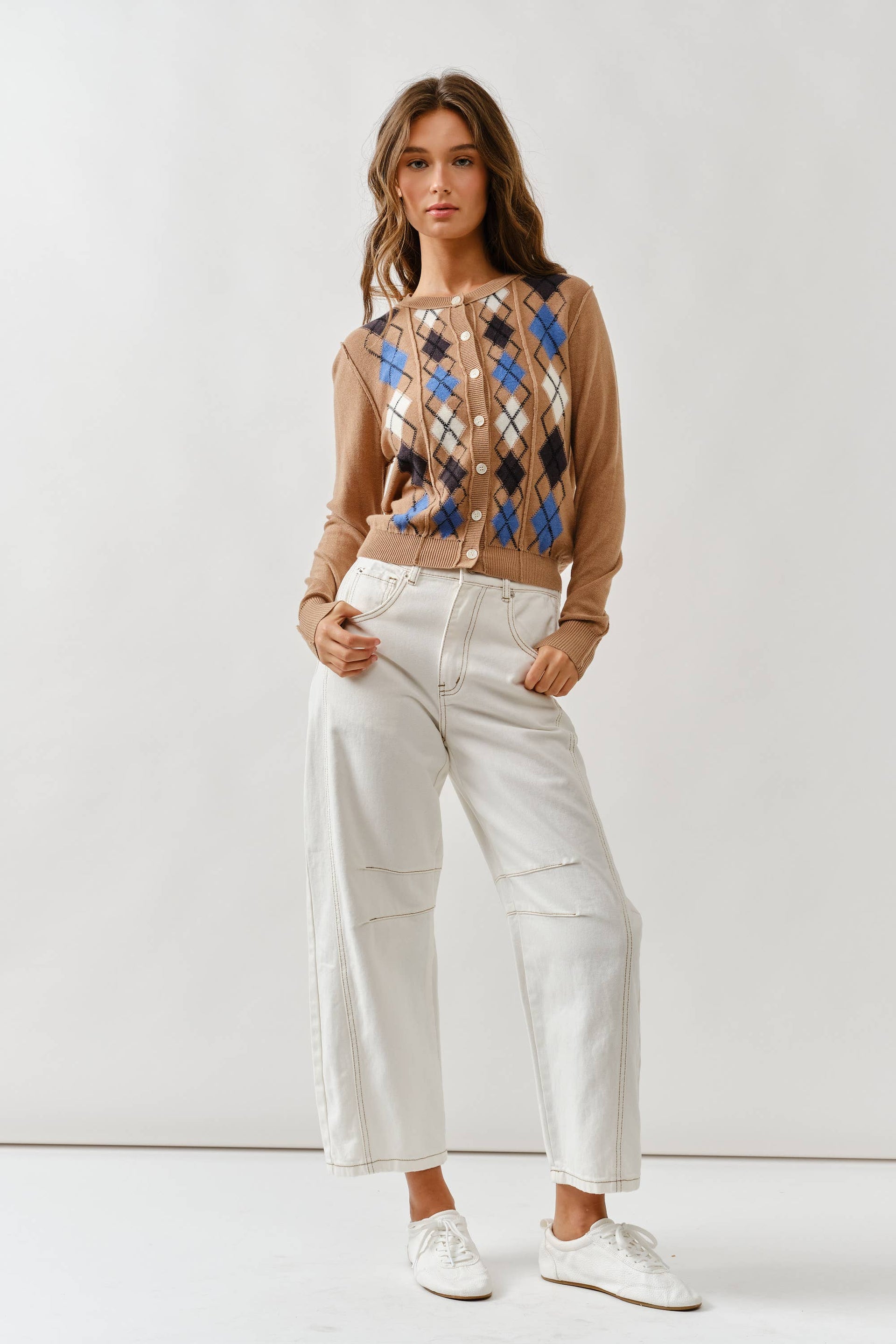 Wrenlie Argyle Cardigan