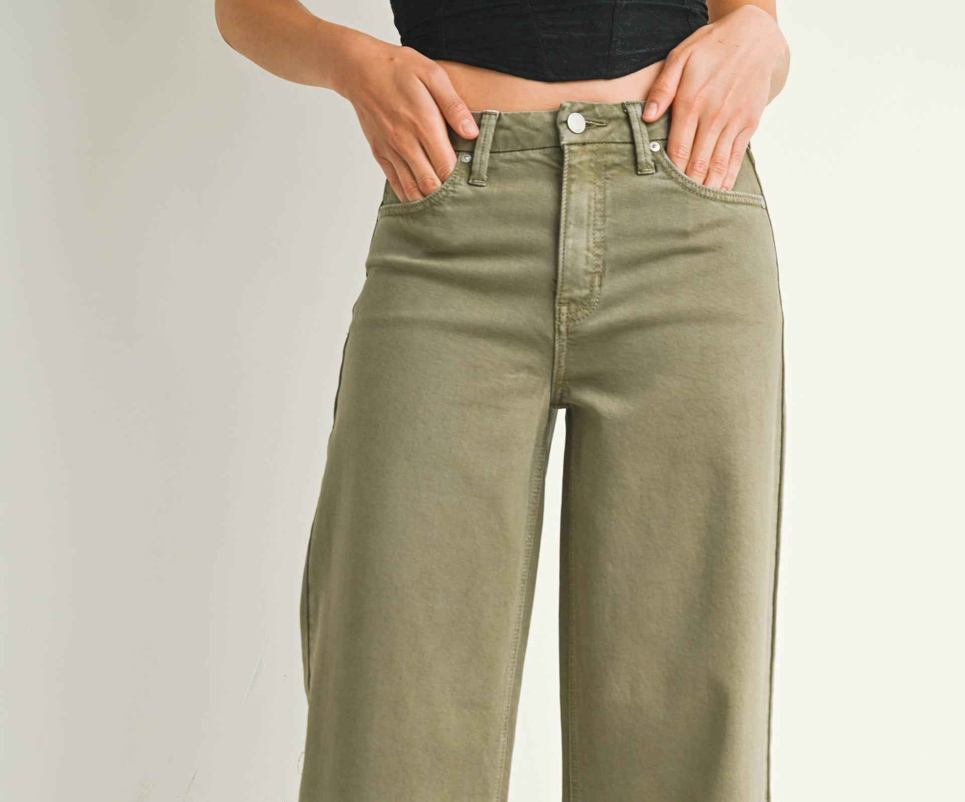 Vintage Olive Palazzo