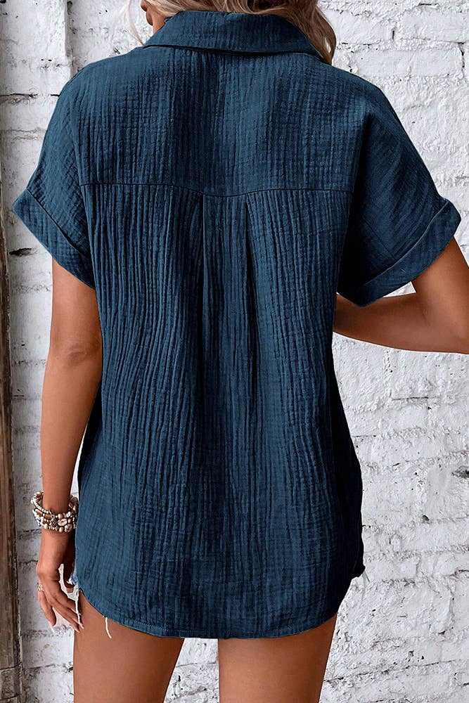 Freda Button Up Blouse