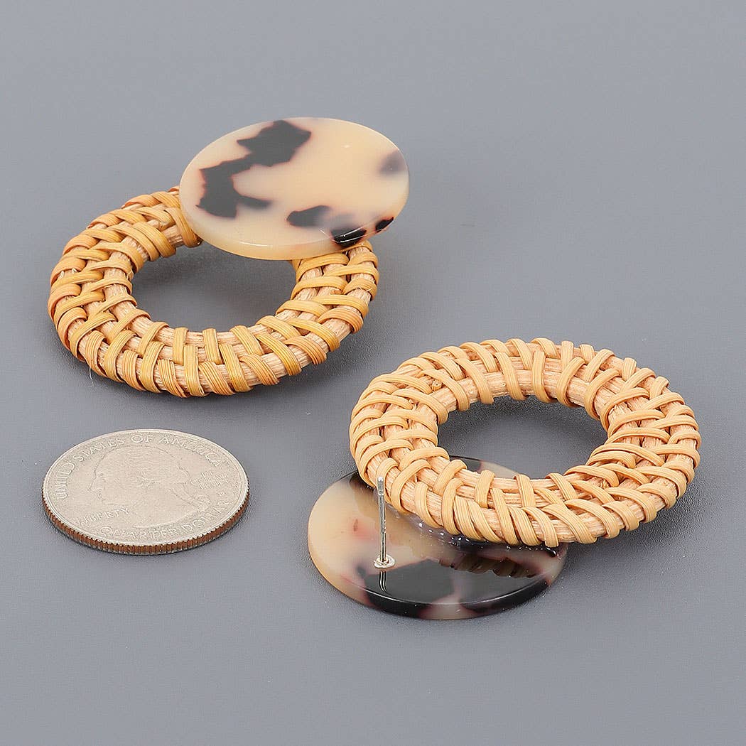 Bamboo Tortoise Earrings