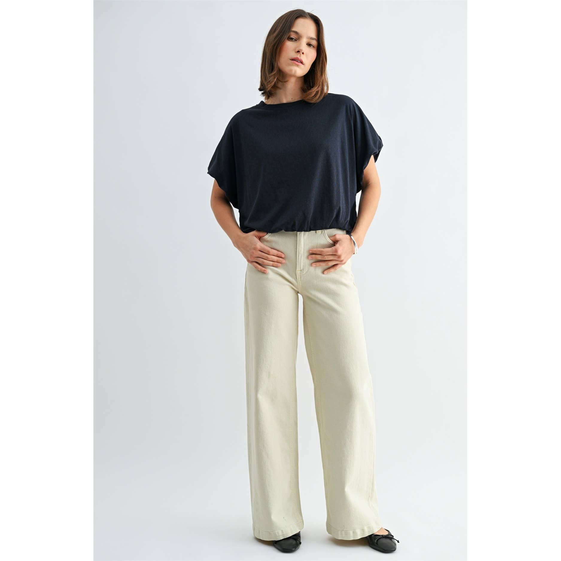 Rhea Bubble Knit Top