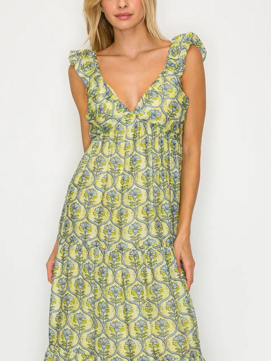 Helios Harvest Maxi Dress