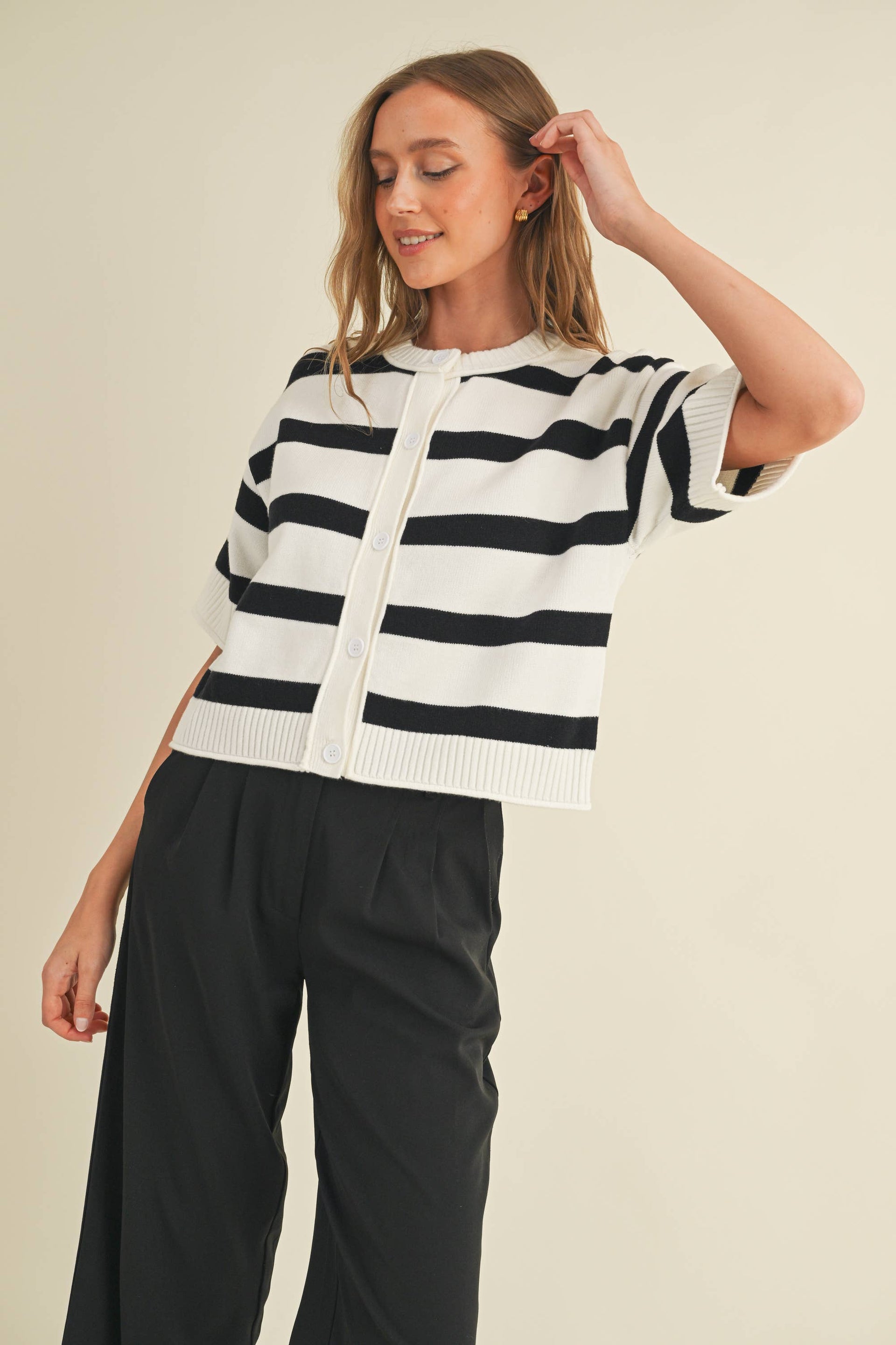 Ayana Short Sleeve Sweater