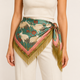 Crane Fringe Scarf