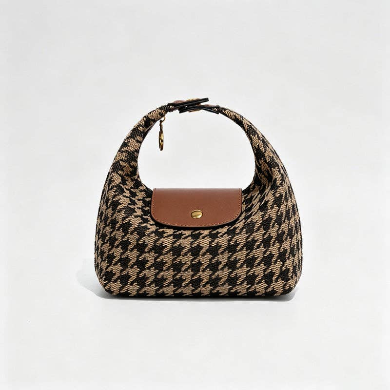 Houndstooth Handbag