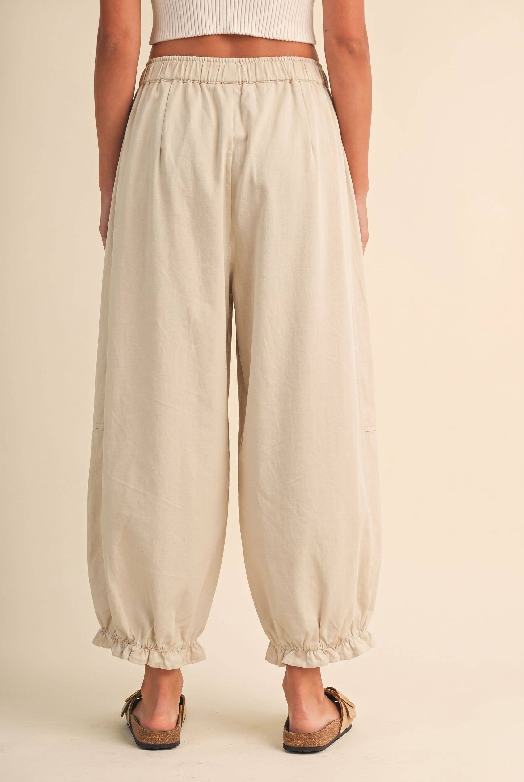Ecru Beachside Pants