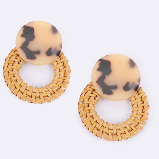 Bamboo Tortoise Earrings