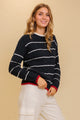 Nautical Cable-knit Sweater